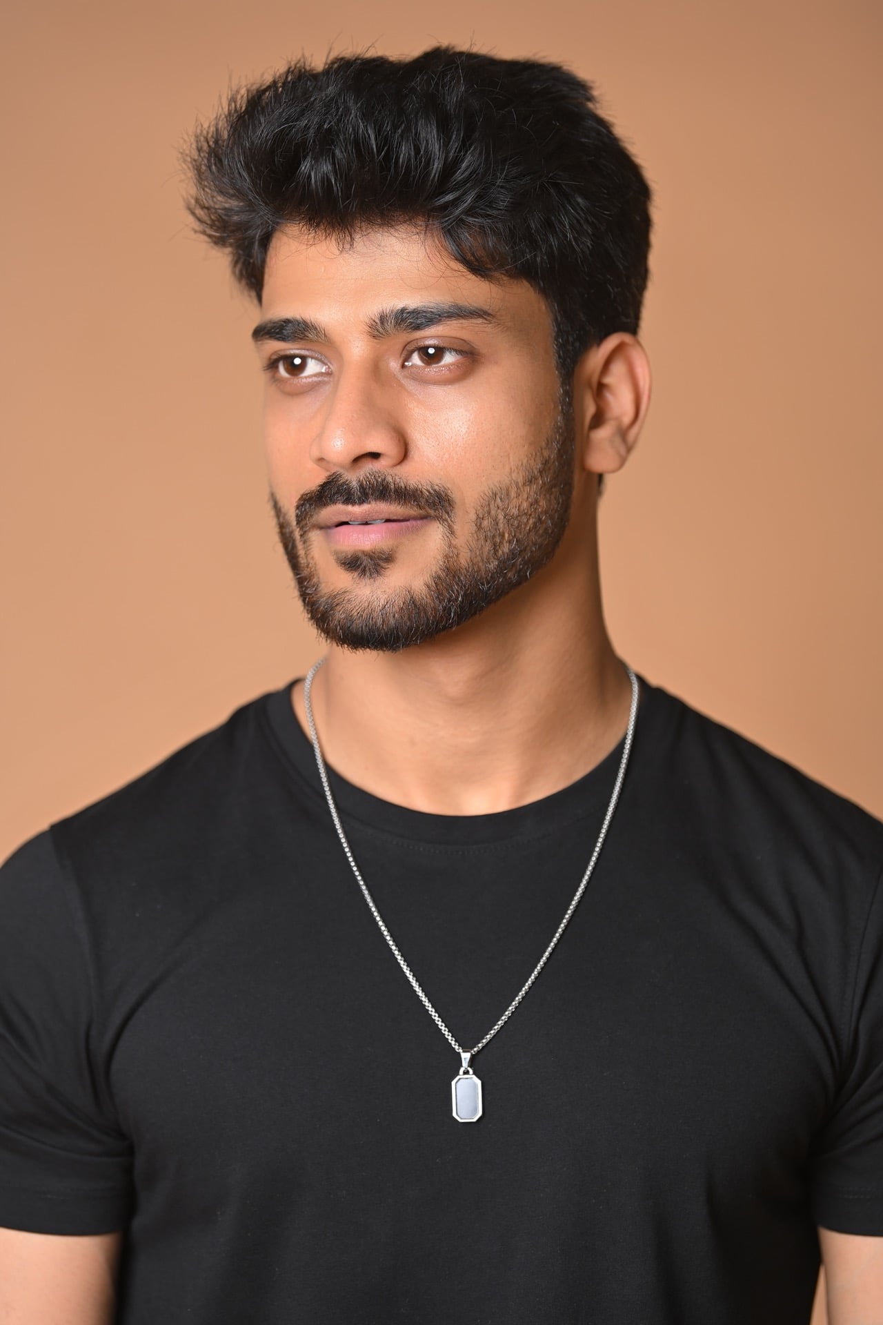 Nikhil Kubde — fashion editorial close-up